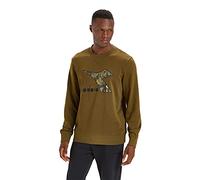 Diadora - Felpa Sweatshirt Crew Logo CHROMIA per Uomo (EU M)