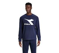 Diadora - Felpa Sweatshirt Crew Logo CHROMIA per Uomo (EU XL)