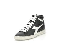 Diadora Game L High Waxed, Sneaker Unisex - Adulto, Black Cloud Dancer, 44 EU