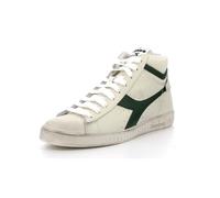 Diadora Game L High Waxed, Sneaker Unisex - Adulto, Bianco White Green Foliage, 44.5 EU