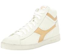 Diadora Game L High Waxed Suede Pop, Scarpe da Ginnastica Unisex-Adulto, White/Latte, 42.5 EU