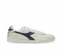 Diadora Game L Low Waxed, Scarpe Low-Top Unisex - Adulto, Bianco (Bianco/Blu Mar