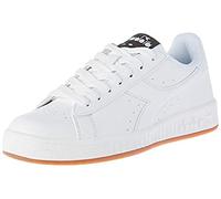 Diadora Game L Low Waxed, Sneaker Unisex - Adulto, Bianco, 45 EU