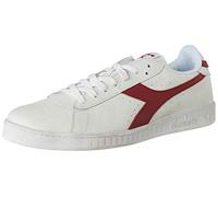 Scarpe Sneakers Diadora Game L Low Waxed Uomo Bianco/Rosso