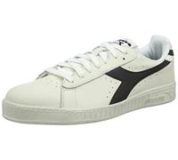 Diadora Game L Low Waxed, Sneaker Unisex - Adulto, White Black, 44 EU