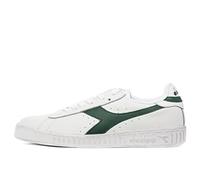 Diadora Game L Low Waxed, Sneaker Unisex - Adulto, White Green, 36 EU