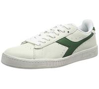 Diadora Game L Low Waxed, Sneaker Unisex - Adulto, White Green, 37 EU