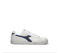DIADORA GAME L LOW WAXED Sneaker uomo bianca/blu in pelle 42