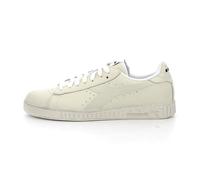 Scarpe Sneakers Diadora Game L Low Waxed 178301 Uomo Bianco