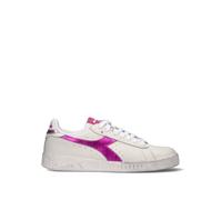 DIADORA GAME LOW WAXED Sneaker donna bianca/fucsia in pelle 38
