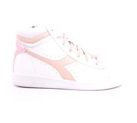 Diadora Game P High Girl GS Scarpe Sneakers Donna Shoes Sport Corsa 101.176725, White Peach Whip, 38 EU