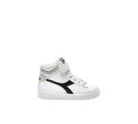 Diadora Game P High PS, Scarpe da Ginnastica, Bianco (White Black Ultimate Gray), 30 EU