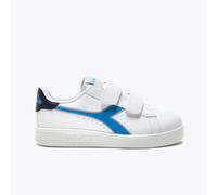 Diadora Game P PS Bco/Blu Azzurro/Grigio Aurora 34 Bianco