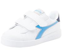 Diadora Game P Ps, Scarpe da ginnastica Unisex - Bambini e ragazzi, Wht Azure Blue Dawn Blue, 28 EU