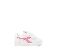 Diadora Game P TD Girl, Scarpe da Ginnastica, Bianca (White Pink Carnation), 26 EU