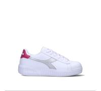DIADORA GAME STEP METAL GS Sneaker ragazza bianca/fucsia 37