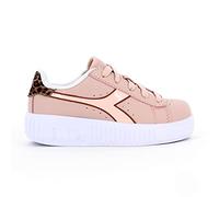 Diadora Game Step P Leopard GS Scarpe Sneakers Donna Sport Ragazza 101.178649, Peach Pink, 39 EU