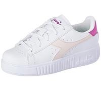 Diadora Game Step PS, Scarpe da Ginnastica, Bambine e Ragazze, Bianco, 32 EU