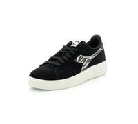 Diadora GAME STEP SUEDE ANIMALIER, Sneakers Donna, Nero/Nero, 39 EU