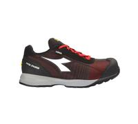 Diadora Glove MDS MTX Low S1P HRO SRC ESD, Scarpe Unisex Adulto, Poppy Red/Gray, 41 EU, Poppy Red Grey, 41 EU