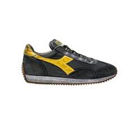 Diadora Heritage Equipe H Dirty Stone Wash Evo Pelle Bovina Nero
