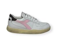 Diadora Heritage Mi Basket Low Used Sneakers Donna Scarpe Casual Pelle