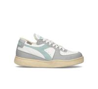 DIADORA HERITAGE - MI BASKET USED Sneaker donna bianca/grigia in pelle 40 ½