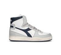 DIADORA HERITAGE - MI BASKET USED Sneaker donna bianca-grigia in pelle