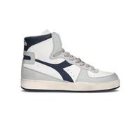 DIADORA HERITAGE - MI BASKET USED Sneaker uomo bianca/grigia in pelle 42 ½
