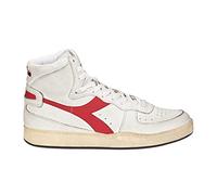 Diadora - Heritage Scarpa Sneaker Unisex Mi Basket Used Bianco - 42 1/2