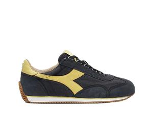Diadora Heritage Sneakers Equipe Canvas/Pelle Stone Wash Nero