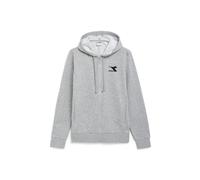 Diadora Hoodie Felpa Cappuccio Zip Intera Uomo Ragazzo Garzata