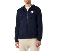 Diadora Hoodie FZ Core, Classic Navy, XL Uomo