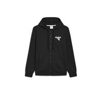 Diadora Hoodie FZ Ess. Sports Felpa con Cappuccio, Nero, XL Uomo