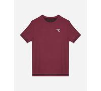 Diadora Icon M - T-shirt Tennis - Uomo - Rosso L-XL