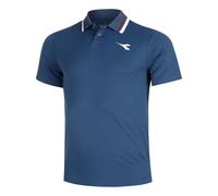 Polo da tennis da uomo Diadora Short Sleeve Icon - ensign blue - Blu (XXL)