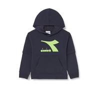Diadora JB Hoodie Neon Felpa Cappuccio Bimbo Bambino