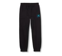 Diadora Jb. Pants Cuff Neon, Pantaloni Bambini e ragazzi, Nero, XS