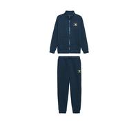 Diadora JB. Tracksuit FZ Neon, Classic Navy, L Bambini e Ragazzi