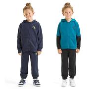 Diadora Tuta JB. Tracksuit HD FZ Neon Classic Navy Taglia S Bambini e Ragazzi