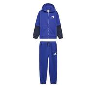 Diadora JB. Tracksuit HD FZ Neon, Imperial Blue, L Bambini e Ragazzi