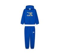 Diadora JB. Tracksuit HD FZ RIDDLE Tuta con Cappuccio ed allaciatura Full Zip, Princess Blue, Regular Bambini e Ragazzi