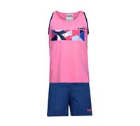 DIADORA JG SET FREGIO COMPLETINO COTONE BAMBINA CANOTTA PANTALONCINI 102.175900
