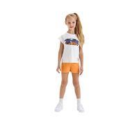 Diadora JG.Set SS Sport Art, Optical White, XXL Bambine e Ragazze