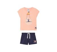 Diadora JG.Set SS Sport Art, Pink Melody, L Bambine e Ragazze
