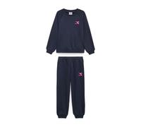 Diadora JG. Tracksuit Gloss, Classic Navy, XXL Bambine e Ragazze