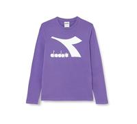 Diadora Ju. T-shirt Ls Core, T-shirt Unisex - Bambini e ragazzi, Passion Flower, XS