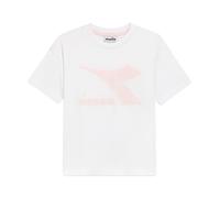 DIADORA JU.T-SHIRT SS BL MAGLIA BAMBINO BAMBINA UNISEX COTONE SPORT 102.179354