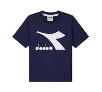 DIADORA JU.T-SHIRT SS BL MAGLIA BAMBINO BAMBINA UNISEX COTONE SPORT 102.179354