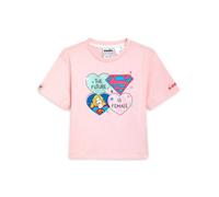 Diadora JU T.Shirt ss SUPERGIRL Maglia Bambina Bimba Mezza Manica Corta